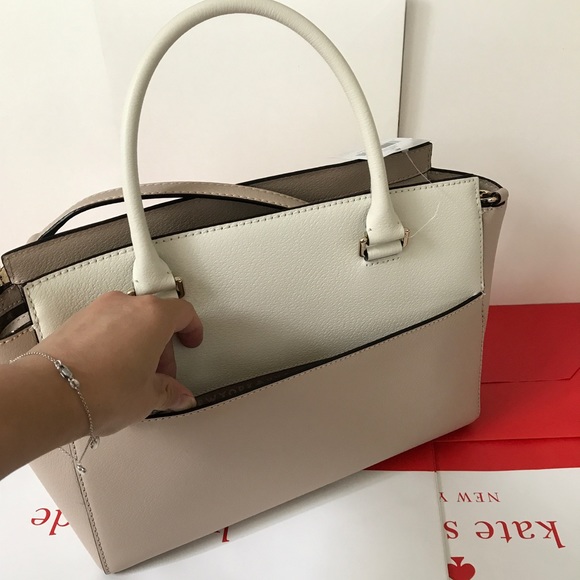 💦🏝Kate spade Satchel🏝crossbody/cream-beige - Picture 4 of 7